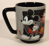 Disney Store Mickey Mouse Gosh! Oh Boy Oh My! Aw Shucks Large Embossed Ceramic Coffee Mug Cup