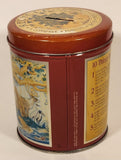 1990 Judith Ann Griffith Sunrise Publications 10 Things We Can Do To Save Our Planet 5" Tall Tin Metal Coin Bank