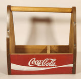 2013 Coca Cola Coke Wooden Utensils Holder
