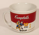 1989 Campbell's Condensed Soup Teddy Bear Pasta Shapes With Chicken Ceramic Soup Mug Made in Korea