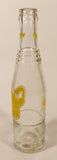 Vintage Nugrape "A Flavour You Can't Forget" 9 1/2" Tall 10 Fl oz Clear Glass Soda Pop Beverage Bottle