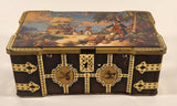 Vintage Thorne's Leeds, England The World's Premier Toffee Pirate Chest Tin Metal Container