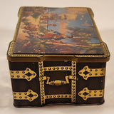 Vintage Thorne's Leeds, England The World's Premier Toffee Pirate Chest Tin Metal Container