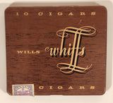 Vintage Imperial Tobacco Company W. D. & H. O. Wills Bristol & London Wills Whiffs 10 Cigars Tin Metal Cigarette Case Holder