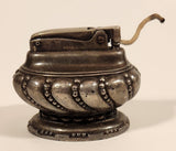 Vintage 1952 Ronson Crown Art Deco Chrome Table Top Lighter