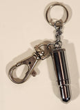 Metal Bullet Cigarette Lighter Clip On Keychain