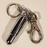 Metal Bullet Cigarette Lighter Clip On Keychain