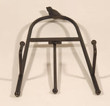Bird Figural 10 1/2" Tall Cast Iron Display Stand