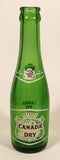 Vintage Canada Dry The Original Pale Dry Ginger Ale 6 Fluid Ozs Green Glass Beverage Bottle