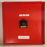 BWD Automotive Corporation Borg-Warner Automotive Red White Black 12 1/4" x 12 1/4" Plastic Advertising Wall Clock