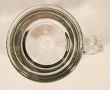 Libbey NHL Calgary Flames Ice Hockey Team Logo 5 1/2" Tall Glass Beer Mug Cup