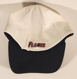 Zephyr ZFit NHL Calgary Flames Ice Hockey Team White Baseball Cap Hat Size S/M
