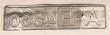 Bayern Landratsamt Augsburg Bavaria Germany Embossed Metal Vehicle License Plate Tag A - E 4536