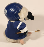 2003 Gemmy Industries Toronto Maples Leafs NHL Ice Hockey Team 6" Tall Dancing Hamster Toy