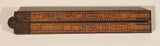 Vintage Lufkin No. 781 Warranted Box 24" Wood Folding Ruler Measure