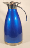 Stainless Steel Blue 11" Thermal Water Pitcher Jug