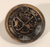 Vintage Royal Blackheath Golf Club London England 3/4" Silver Metal Button