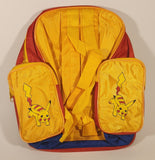 1990s Pokemon Pocket Monsters Ash, Brock, Pikachu, Oddish, Eevee, Jigglypuff, Electrode Backpack New in Bag