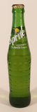 The Coca Cola Company Sprite 11 Fl Oz 296 mL 9 1/2" Tall Green Glass Bubble Bottle Still Full Made in Mexico