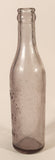 Rare Antique The Cobalt Aerated Water Co. Cobalt, Ontario 9" Tall Embossed Amethyst Glass Bottle