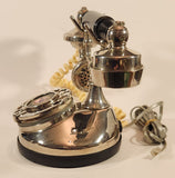 Vintage French Style Petite Telephone Series Fragonard Like Man and Woman Rotary Phone