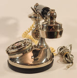 Vintage French Style Petite Telephone Series Fragonard Like Man and Woman Rotary Phone