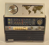 Vintage 1969 Wynford Hall Solid State Multi-Band World Time Radio Model No. 24F18