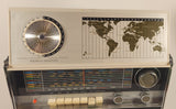 Vintage 1969 Wynford Hall Solid State Multi-Band World Time Radio Model No. 24F18