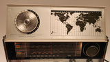 Vintage 1969 Wynford Hall Solid State Multi-Band World Time Radio Model No. 24F18