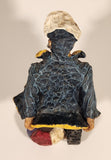 Ship Captain 5 3/8" Resin Bottle Holder Figurine