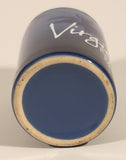 Virginia Blue Ridge Mountains Buck Deer Two Tone Blue 2 1/2" Ceramic Shot Glass