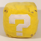 2021 Jakks Pacific Nintendo Super Mario Question Block 5" Stuffed Plush Toy with Sound