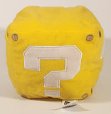 2021 Jakks Pacific Nintendo Super Mario Question Block 5" Stuffed Plush Toy with Sound