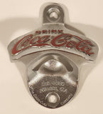 Coca Cola Est. 1886 Atlanta, Georgia Cast Metal Wall Mount Bottle Opener