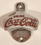Coca Cola Est. 1886 Atlanta, Georgia Cast Metal Wall Mount Bottle Opener