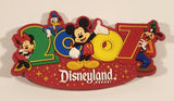 2007 Disneyland Resort Rubber Fridge Magnet