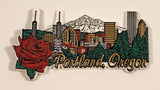 Portland Oregon Rubber Fridge Magnet