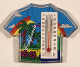 California T-Shirt Shaped Acrylic Fridge Magnet Thermometer