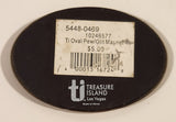 Treasure Island Las Vegas Metal Fridge Magnet