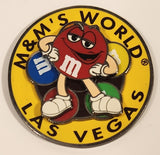 M & M's World Las Vegas Rotating Spinning Metal Fridge Magnet