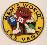 M & M's World Las Vegas Rotating Spinning Metal Fridge Magnet