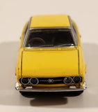 2005 Konami Isuzu 117 Coupe PA90 Yellow 1/64 Scale Die Cast Toy Car Vehicle