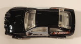 2000 Hot Wheels World Racers 2 Ford Escort Rally #1 Police Cops Policia Black with White Doors Die Cast Toy Car Vehicle