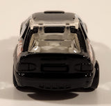 2000 Hot Wheels World Racers 2 Ford Escort Rally #1 Police Cops Policia Black with White Doors Die Cast Toy Car Vehicle