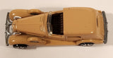 1983 Hot Wheels '35 Classic Caddy Cadillac Beige Die Cast Toy Car Vehicle