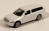 2004 Lawson Dress Up Car Collection Nissan Stagea Axis White Miniature Plastic Toy Car Vehicle