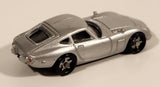 Toyota 2000 GT Silver Miniature Plastic Toy Car Vehicle