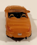 Datsun Nissan Fairlady Z Z33 Roadster Convertible Orange Miniature Plastic Toy Car Vehicle