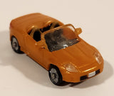 Datsun Nissan Fairlady Z Z33 Roadster Convertible Orange Miniature Plastic Toy Car Vehicle