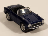 Asahi Wonda Famous Car Collection Honda S-800 Convertible Blue Miniature Toy Car Vehicle
